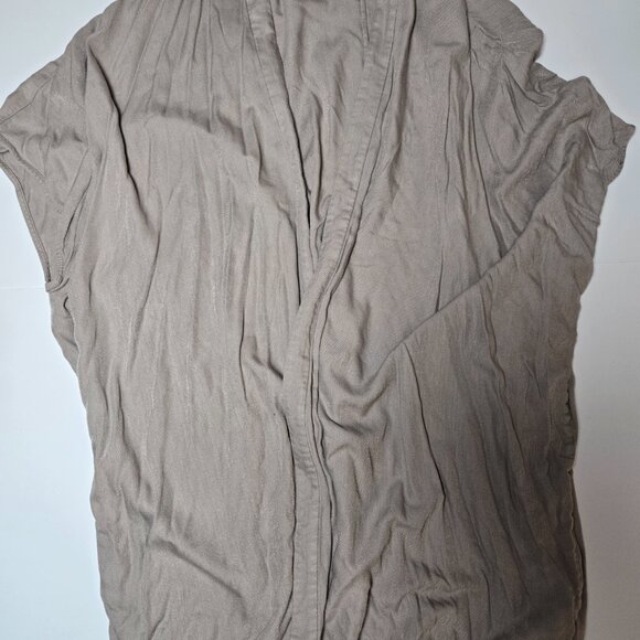 Aritzia Sunday Best Rayon Open Front Talula Cardigan Coverup S/M Oversized - Picture 1 of 1